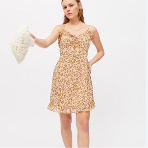 Urban Outfitters Forum Sweetheart Floral Mini Dress
